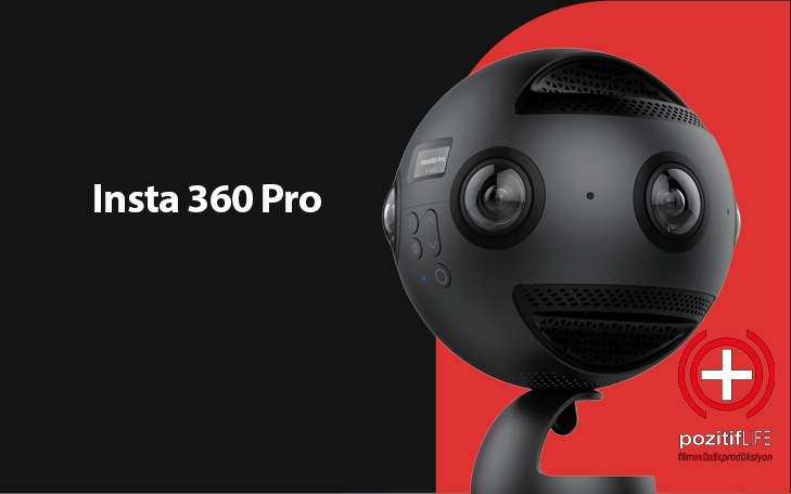 Kiralık Insta360 Pro - 360 Derece Kamera